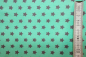 Preview: Jersey Sterne mint/grau (10 cm)